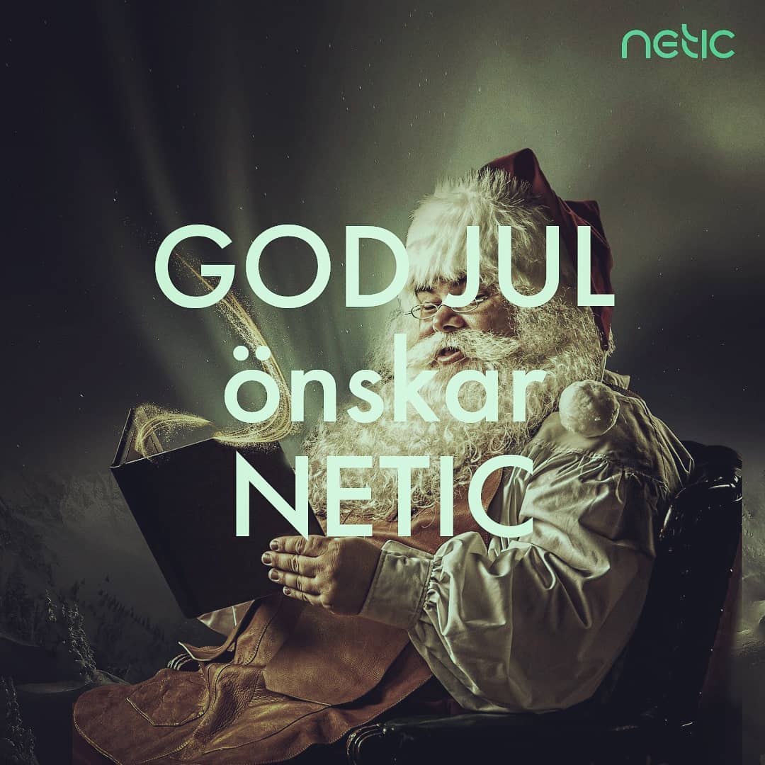 Vi på Netic önskar er alla en riktigt God Jul🎅

2021 kommer bjuda på massor med spännande nyheter. 

Vi ses 🙏😃